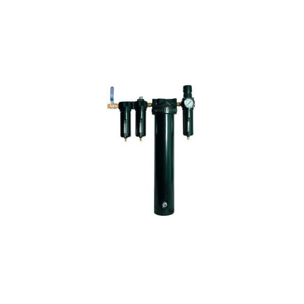 Arrow Pneumatics Arrow StageAir 1 Gal. Desiccant Dryer C7612XXL, Zinc & Aluminum Bowl, 1/2" NPT, 250 PSI C7612XXL - main